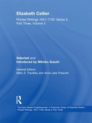 cover image of Elizabeth Cellier